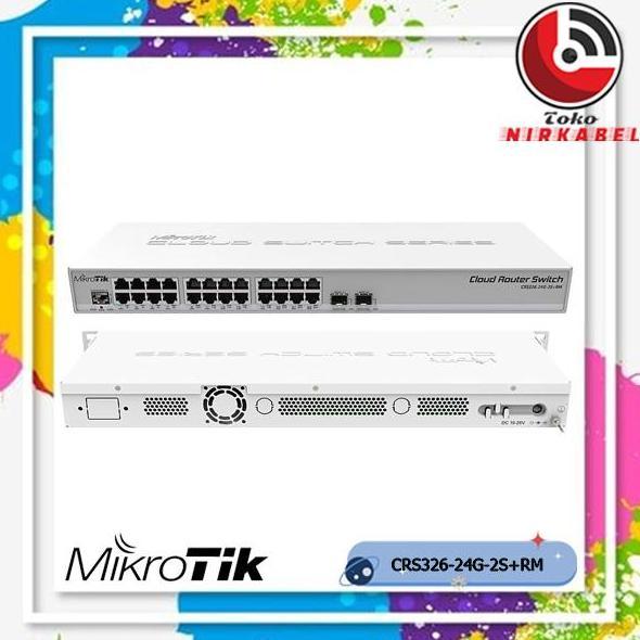 MikroTik CRS326-24G-2S+RM | CRS326 24G 2S+ RM | CRS 326 24G 2S+ RM