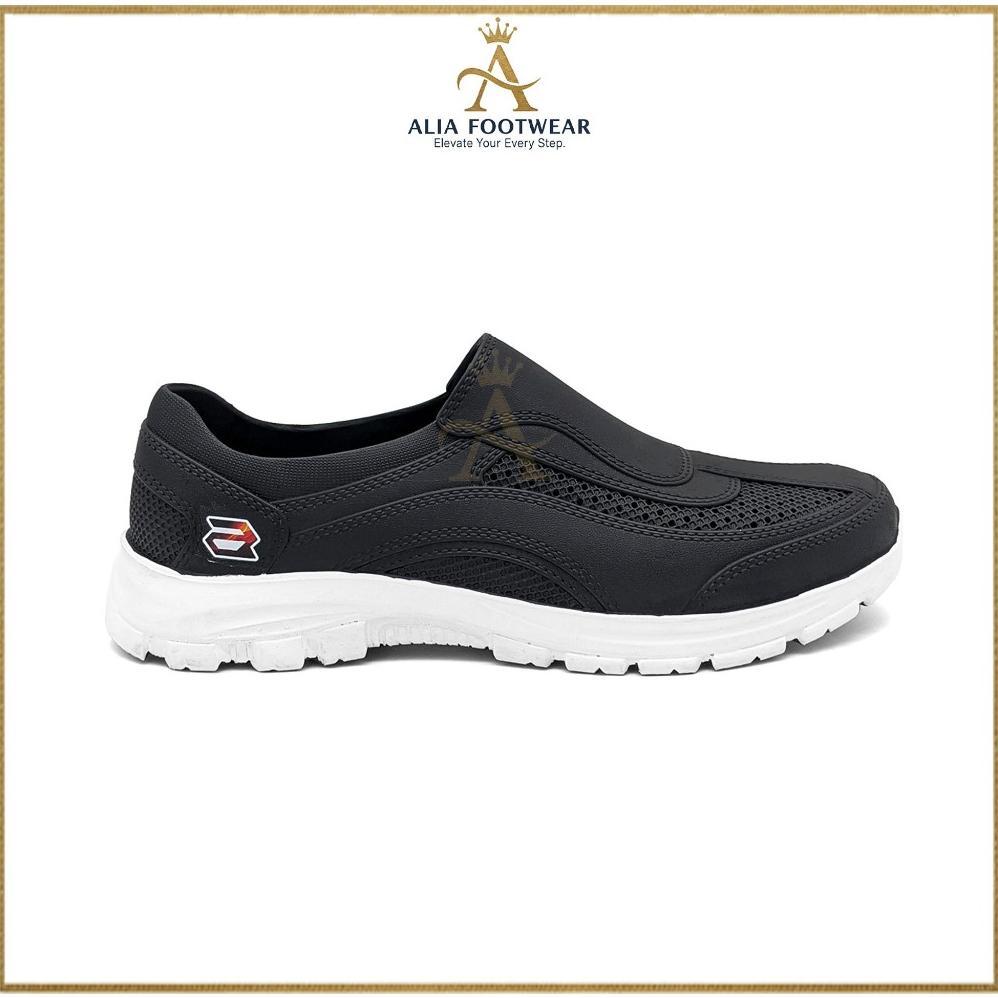 TERBARU Alia Footwear - Sepatu Slip On Uk 39 - 44 / Sepatu Kerja Simple Anti Slip / Sepatu Pria Dewa