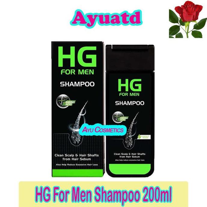nafida_rahma - hg for men shampoo 180ml/shampoo hg for men