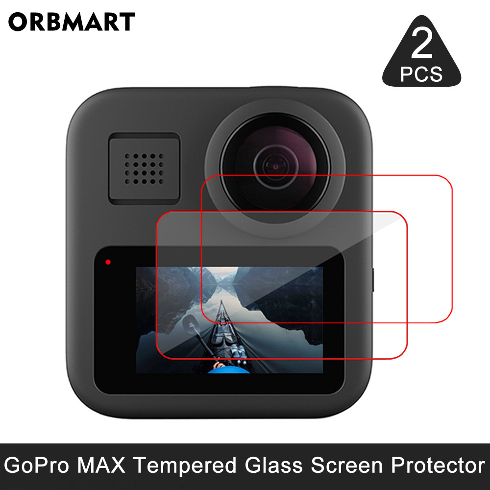 Pelindung Layar Kaca Tempered untuk Film Pelindung Perlindungan Casing GoPro MAX 2 / MAX untuk Akses