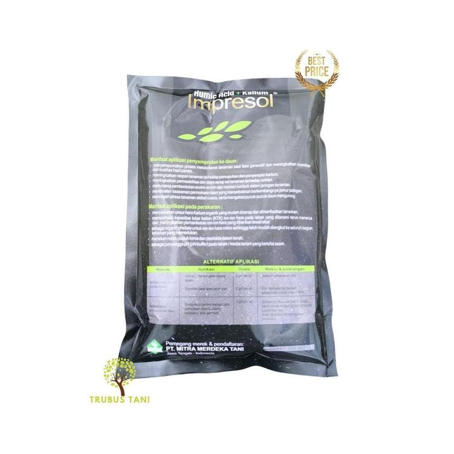 Pupuk dan pembenah tanah IM humid acid plus kalium