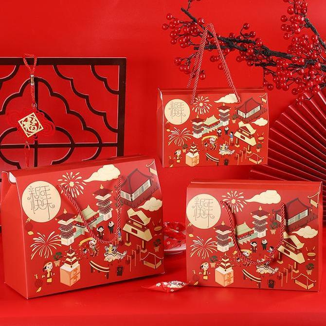 populer] PAPER BAG GOODIE BAG TAS BOX HAMPERS SOUVENIR KUE  SINCIA IMLEK