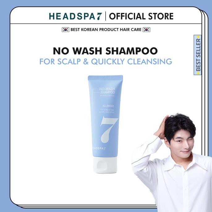 nafida_rahma - headspa7 no wash shampoo 100ml - fresh liquid tyle dry shampoo & atasi rambut lepek t