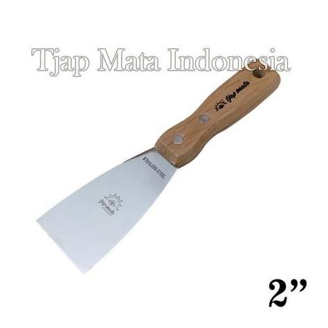 Cat- Kape Stainles Skrap 2" Higienis Tjap Mata Germany Cap Mata Original