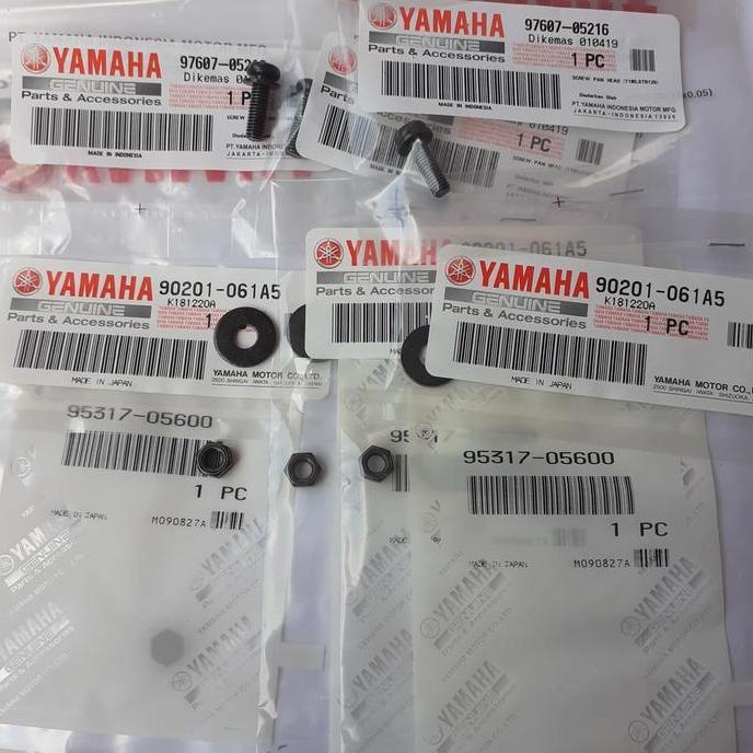 baut ring mur kepet flap karet spakbor belakang rx king