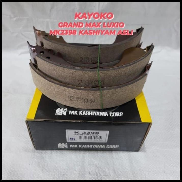 TERBARU KAMPAS REM BELAKANG BRAKE SHOE GRAND MAX LUXIO MK KASHIYAMA K2398 