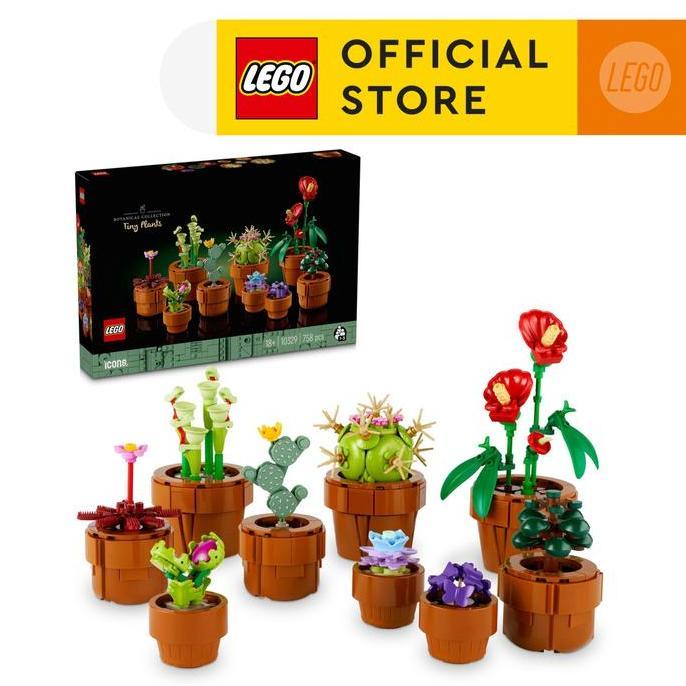 Kitwill- Lego Botanicals 10329 Tiny Plants (758 Pieces), Building Block, Toys, Bricks
