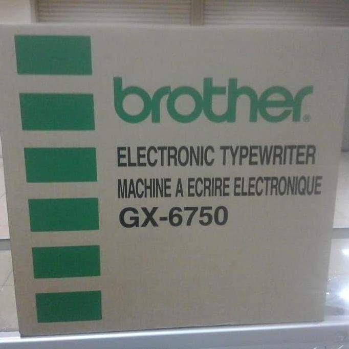 Brother Gx-6750 Mesin Ketik Listrik - Electronic Typewriter Gx6750