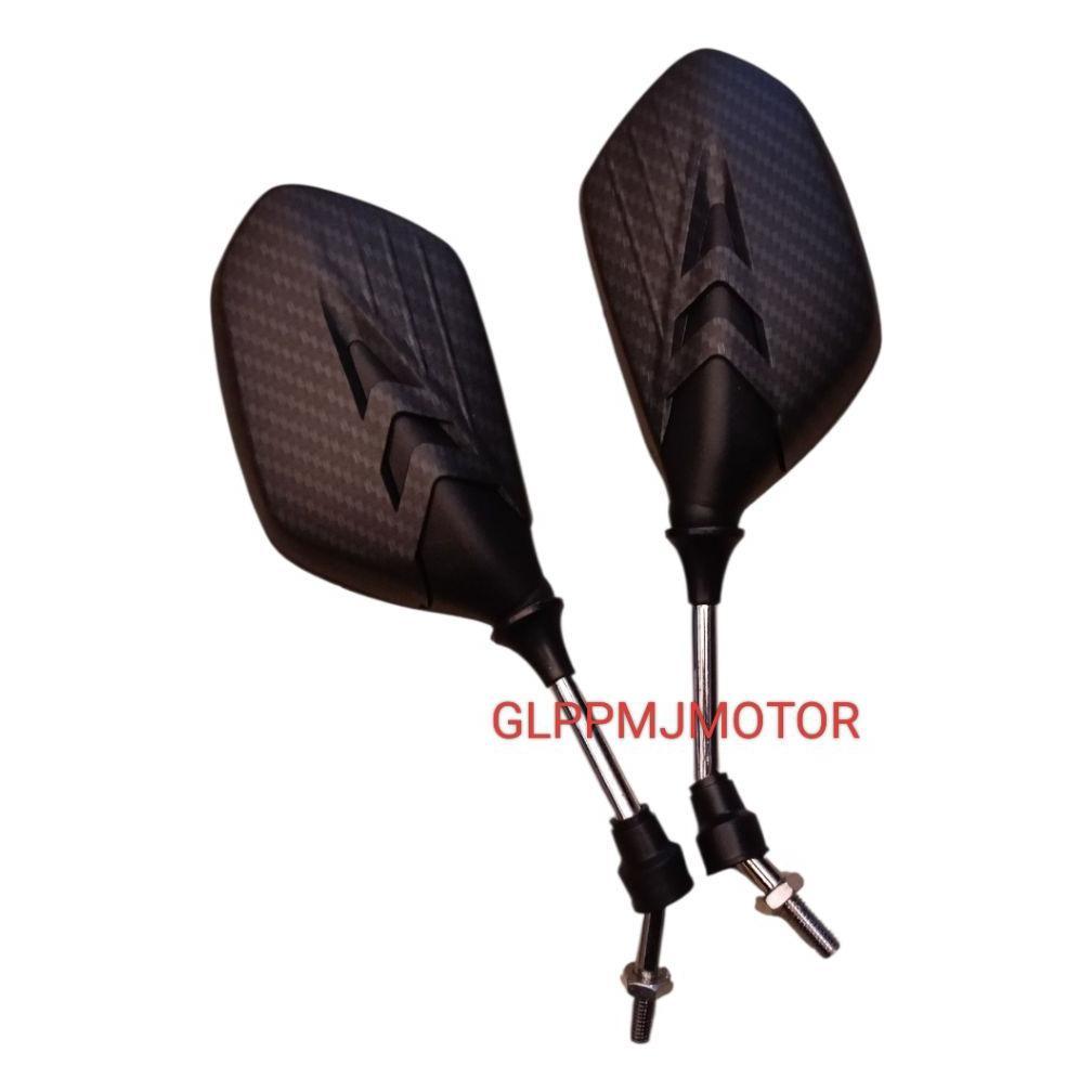 Grosir Spion Vario 110 125 150 160 Standar Carbon Hitam Variasi Sepasang Untuk Semua Motor Smash Sog