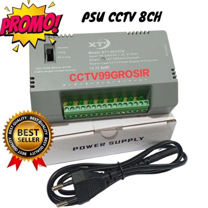 NEW Switching Power Supply CCTV 8CH 12V