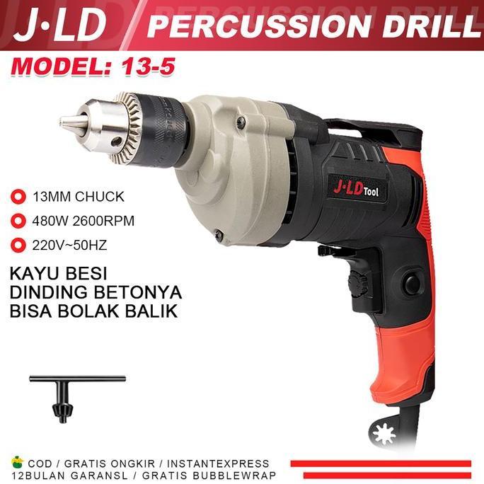 geosalman88 - jld mesin bor listrik 13mm bolak balik electric drill 480w mesin bor murah bor beton k