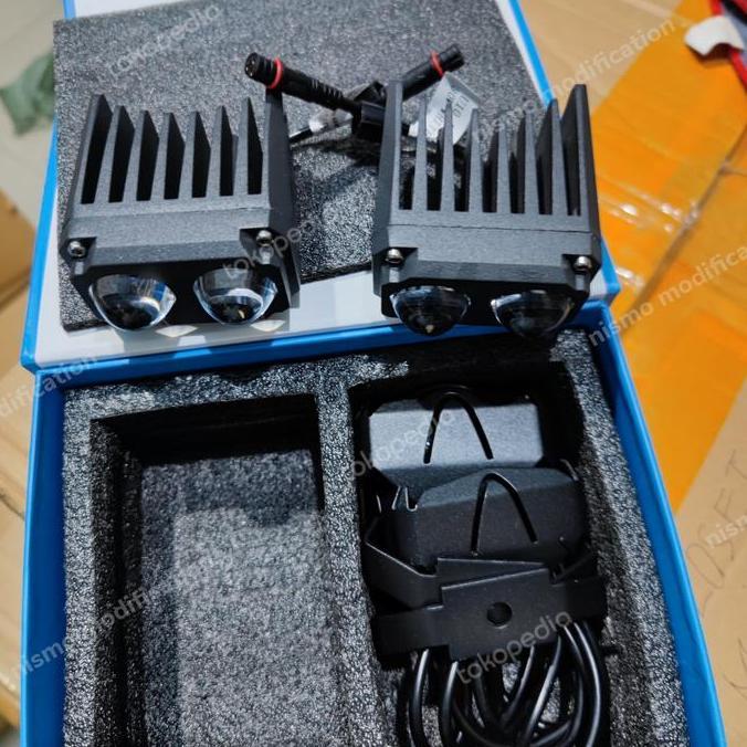 TERMURAH - biled projektor foglamp mobil motor mini proyektor foglamp laser led