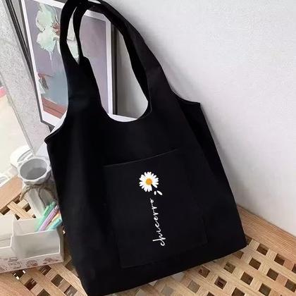 LIMITED Tas Totebag Wanita Tas Kuliah Aesthetic Bisa COD Totebah Kain Kanvas