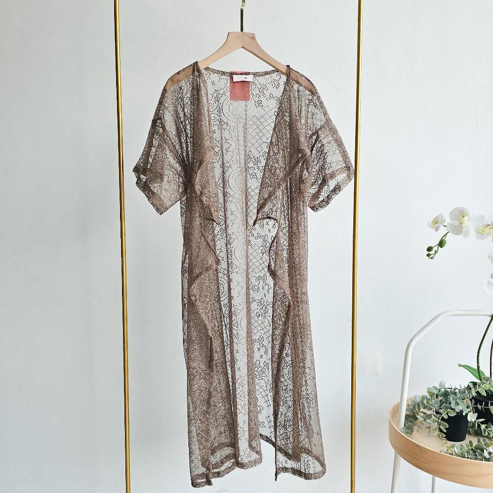 sale Emikoawa - Outer Lace Brukat Lebaran Brokat Wanita Outer Kondangan Blazer Atasan Wanita Muslim 