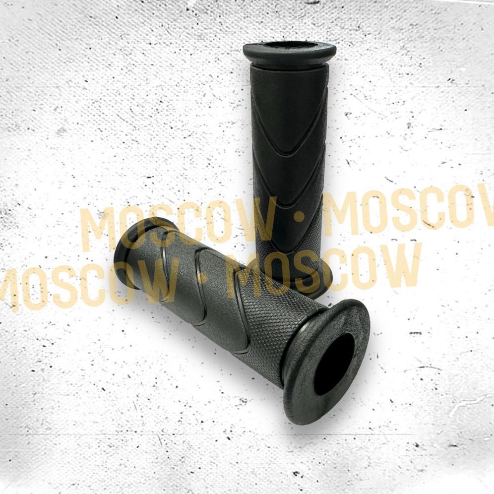 Flash Sale Paket Grip Original Honda Handgrip Honda Hitam Ori + Jalu Stang Chrome Bandul Stang Chrom