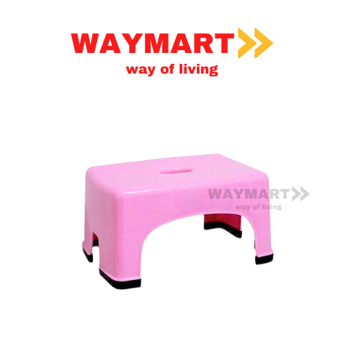 WAYMART - Bangku Jongkok Bulat Plastik Lion Star Kursi Motor Pendek Anak Japanese Stool Chair
