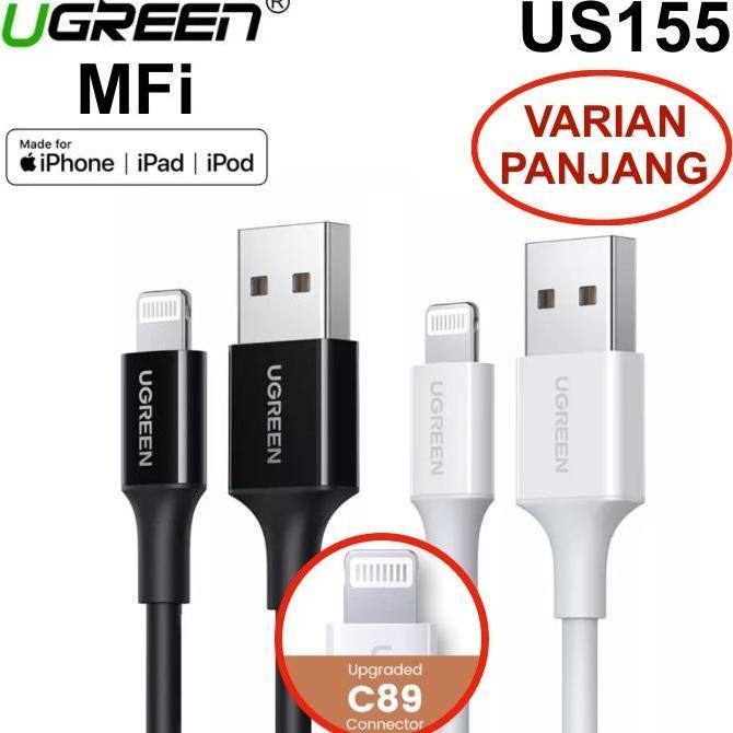 UGREEN US155 MFi Lightning to USB Cable f iPhone 12 C89 Plug