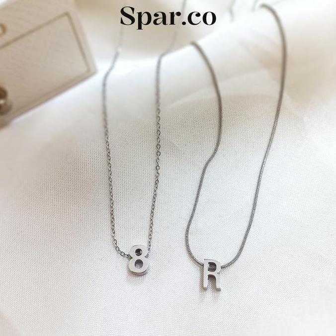 Depama_t - Spar.co Custom Silver Necklace  DIY 1 Charm - Kalung Liontin Silver Custom Free 1 Charm  