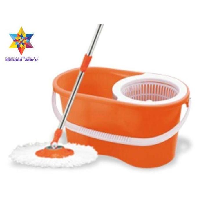 :<:<:<:<] Zehn Spin Mop  alat pel putar ZT-22 Orange
