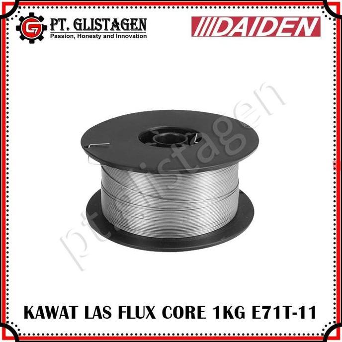 Cncoff- Daiden Kawat Las Flux Core 0.8Mm E71T-11 Untuk Mesin Las Migi 130 Original 1Kg Pengelasan Ef
