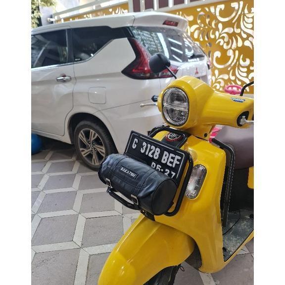 Front Rak Depan Aksesoris Yamaha Fazzio Hitam Original Dan Terpercaya