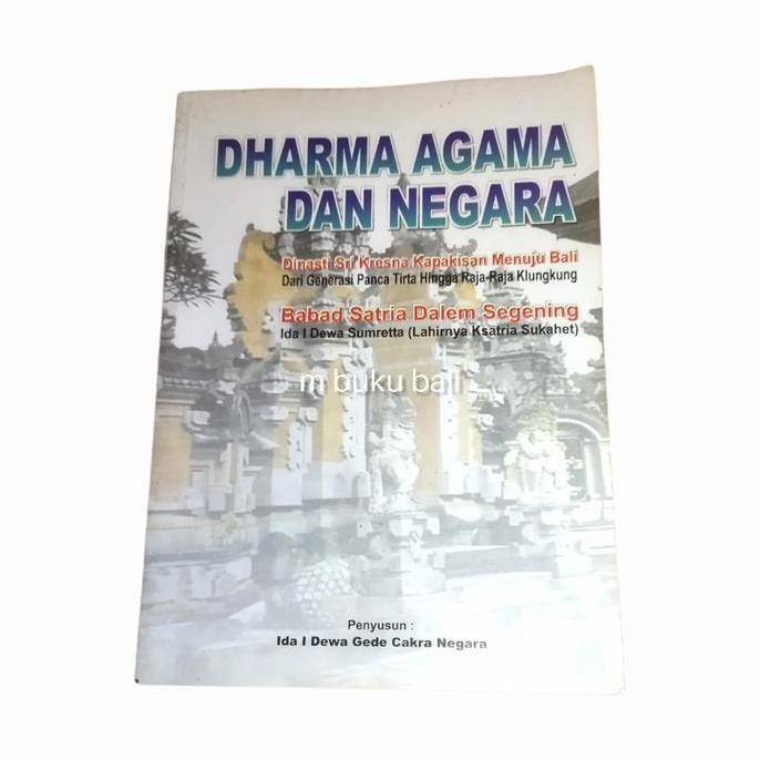 {{{{}}] Dharma Agama Dan Negara buku