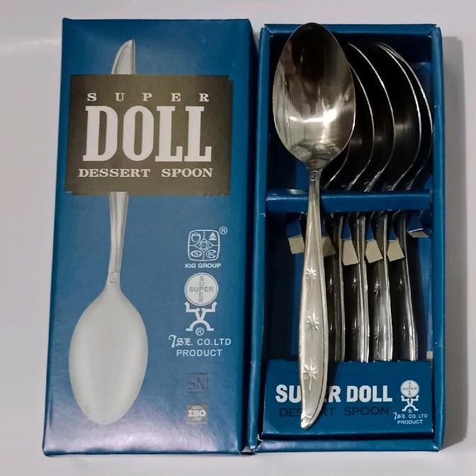 Instancodbisa- Sendok Makan Super Doll - Sendok Doll - Sendok Stainless Super Doll Kitchenware
