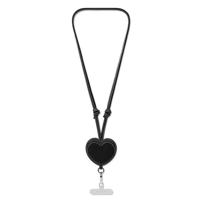 Depama_t - Love Metal Long Hanging Chain Shoulder Strap Chain Leather Mobile Phone Hanging Rope Kalu