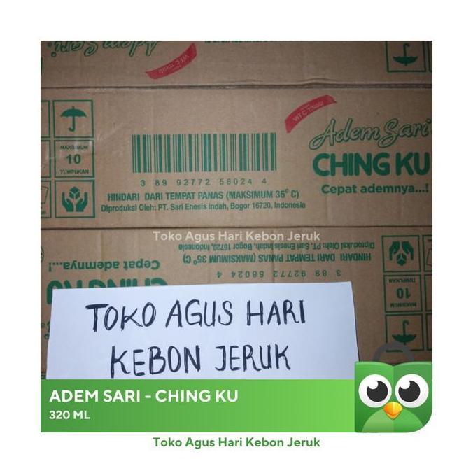 ADEM SARI CHINGKU KALENG, 1 dus isi 24 chinku cingku