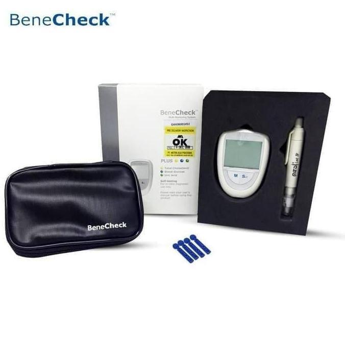 Alat Benecheck 3in 1 Gcu (Tanpa Strip) Benecheck alat tes darah