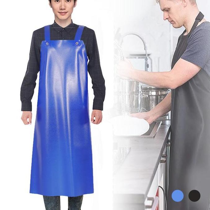 120cm Celemek Anti Air Celemek Waterproof Celemek Panjang Anti Air Celemek Pvc Sponge Leather Waterp