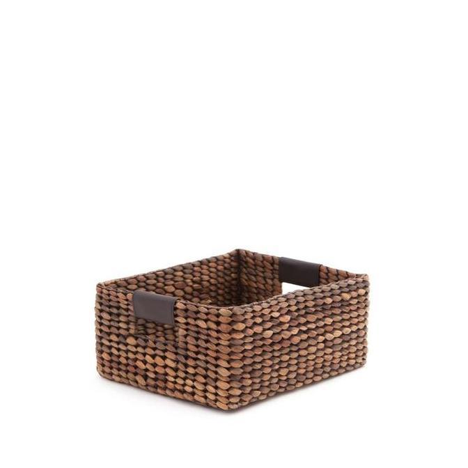 Rectangle Buco Espresso/Keranjang Eceng Gondok Multifungsi