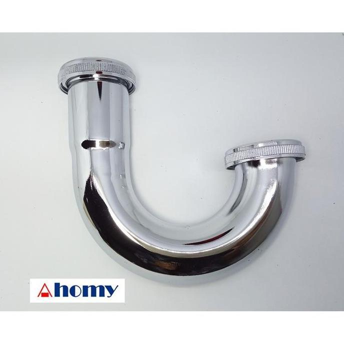 sifon leher angsa wastafel volk sa-01 stainless steel