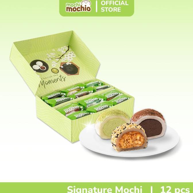 Tetsin Mochi Mochio - Mochi Tradisional 12 pcs