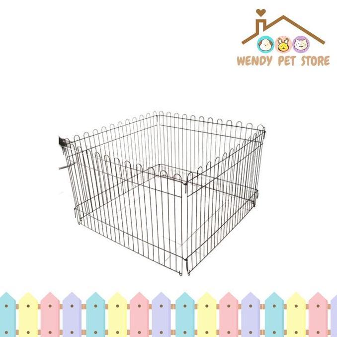 Kandang Pagar Besi Anjing & Kucing Size Large Only Grab/Gojek