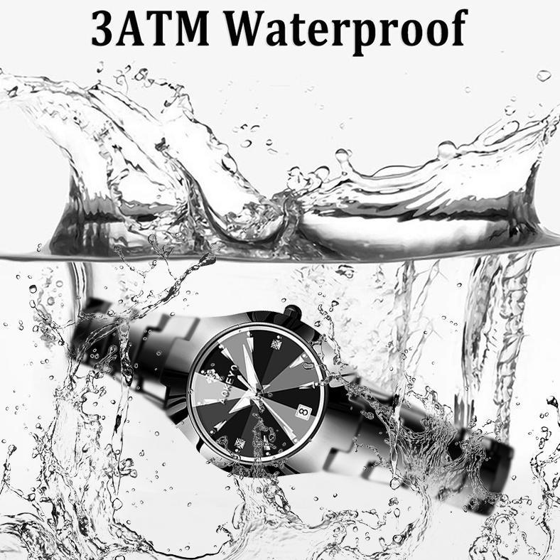 MURAH AOKEYO W101 JAM TANGAN WANITA ORIGINAL BERLIAN ANTI AIR ANALOG BISNIS KUARSA JAM TANGAN CEWEK 