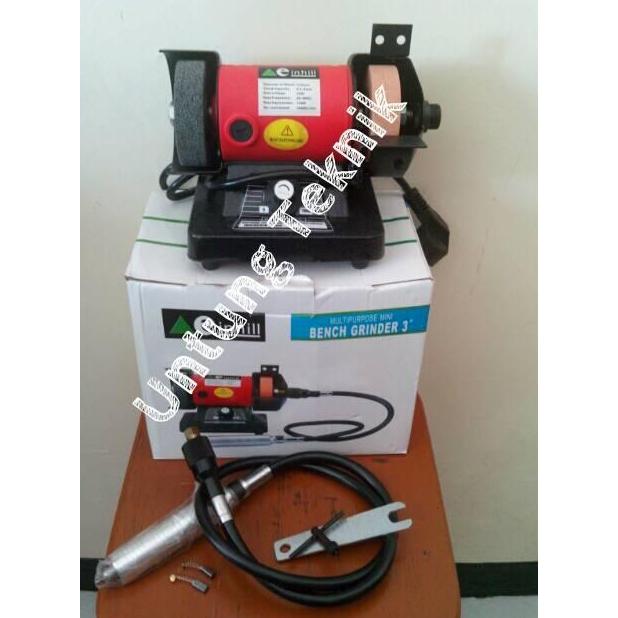 mz_fiktra - bench grinder / gerinda duduk mini 3" einhill + tuner