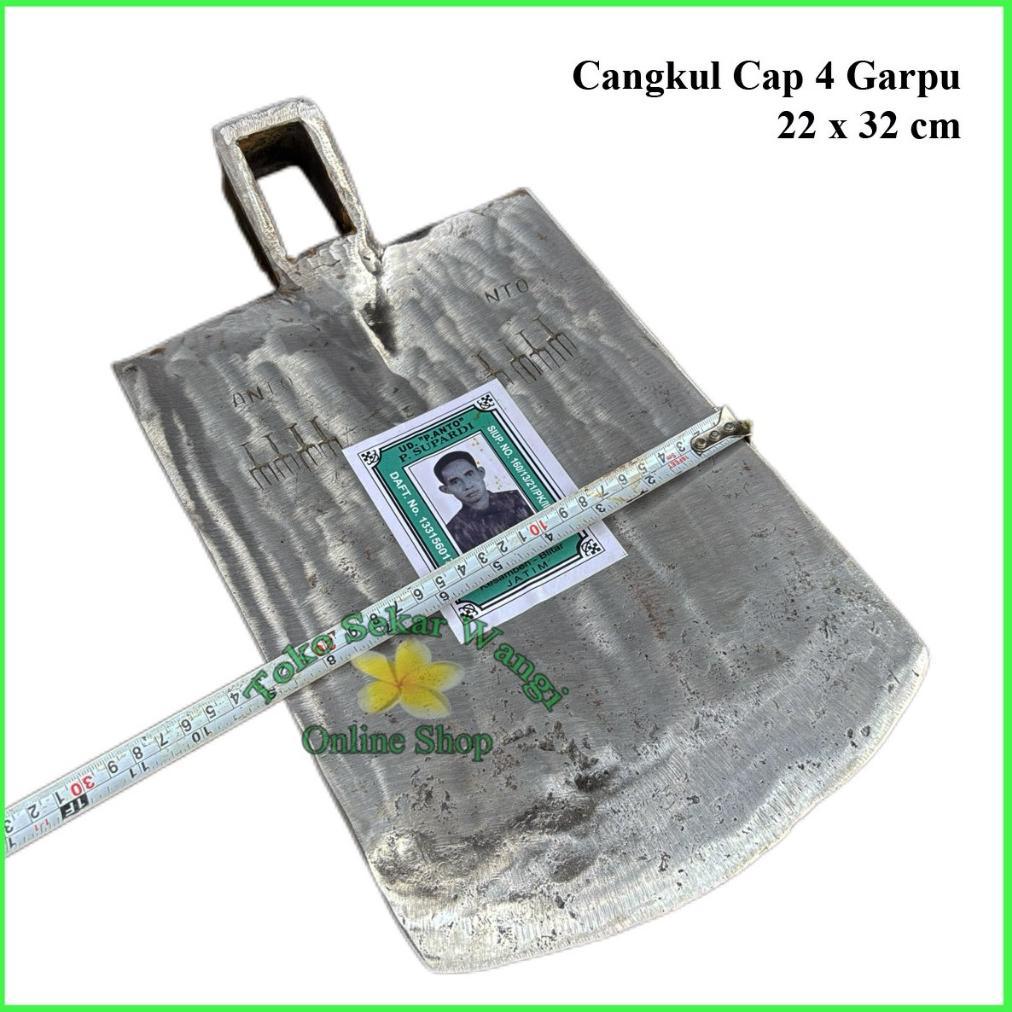 Cangkul Jumbo Pacul Blitar P.Anto Cap Garpu 4 | Cangkul Spesial Wojo Isen