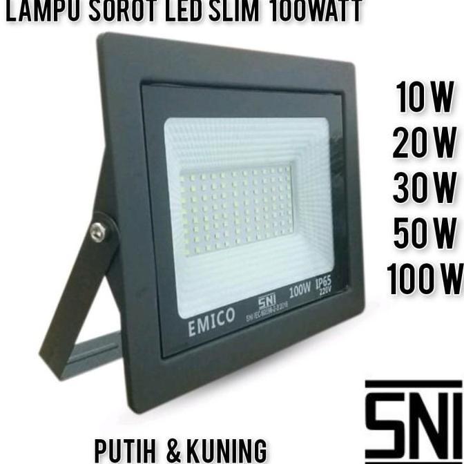 lampu sorot Led 100 watt outdoor kap sorot 100w lampu