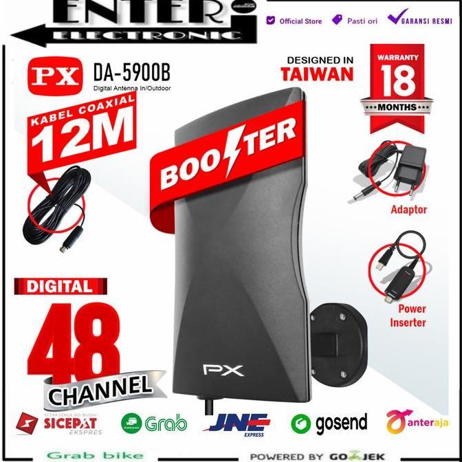 Instancodbisa- Px Antena Da 5900 B - Px Indoor Outdoor Antena Tv Digital Da5900B