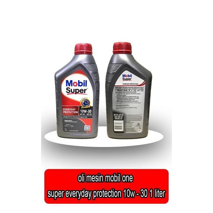 oli mesin mobil one super everyday protection 10w30 10w-30 1 lt