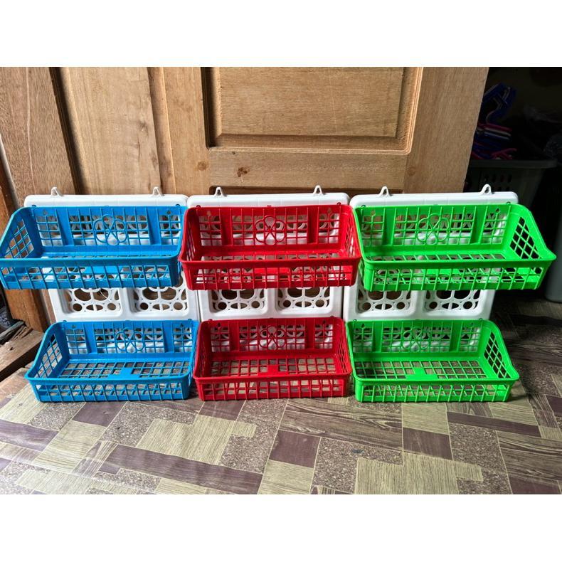 Flash Sale Rak Gantung Plastik Kamar Mandi/ Rak Dapur Plastik