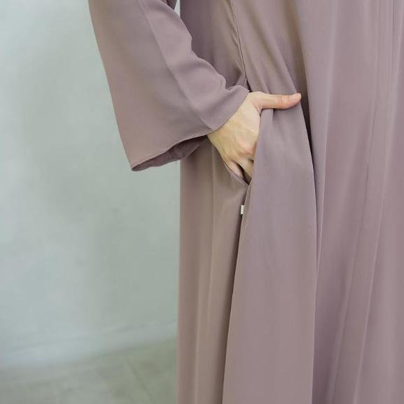 Instancodbisa- Odeca | Maysha Abaya | Gamis Umroh | Gamis Polos Syar'I