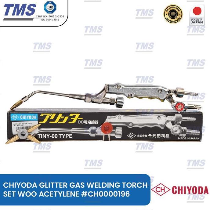 CHIONEZA Glitter Gas Welding Torch Set WOO Chiyoda For Acetylane #CH0000196 - Original
