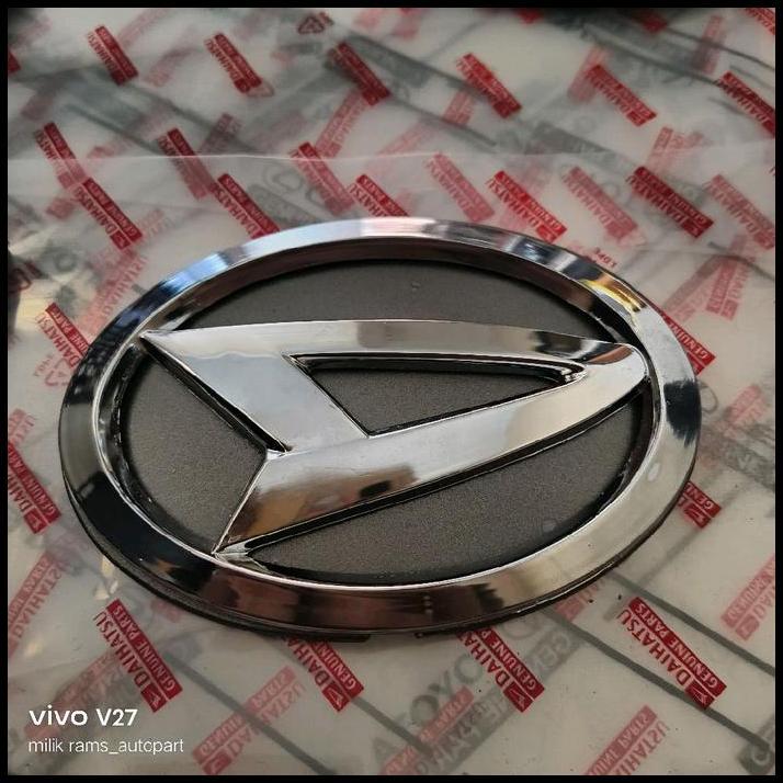 DISKON EMBLEM LOGO COVER TUTUP BELAKANG BAN SEREP DAIHATSU TERIOS ORIGINAL KAKI 4 TAHUN 2006-2014 