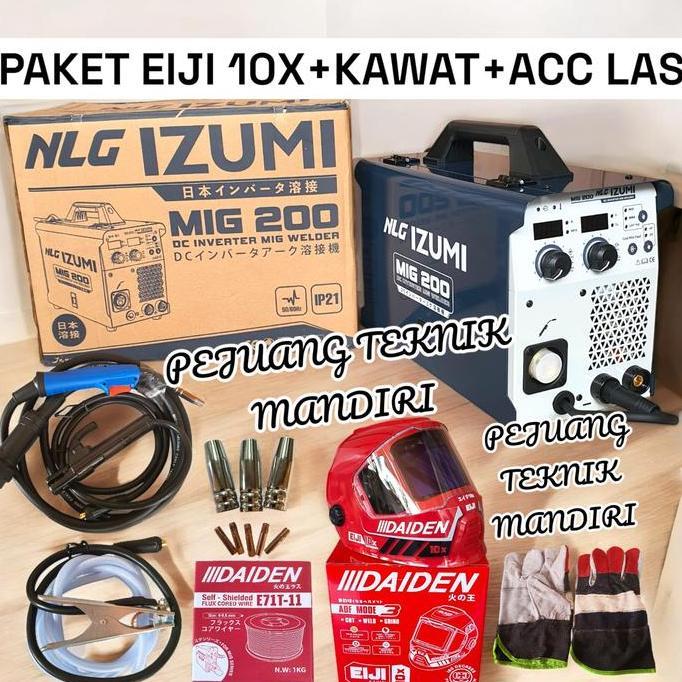 CHIONEZA MESIN LAS CO2 IZUMI MIG 200 / TRAFO LAS CO2 IZUMI MIG 200