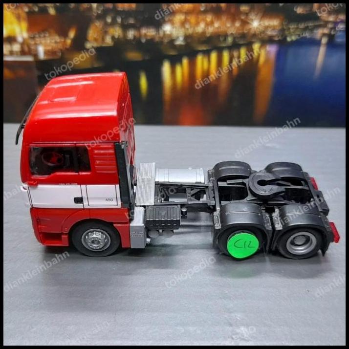 BEST DEAL AWM HEAD TRUCK 3 AS SKALA 1:87 MAN MERAH PUTIH LIVERY OEHNINGER AG C07 