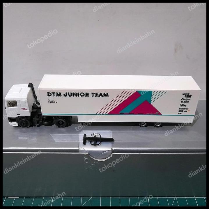 GRATIS ONGKIR HERPA SKALA 1:87 - DAF 95 PUTIH LIVERY DTM JUNIOR TEAM DALAM BOX ORI DAF01 
