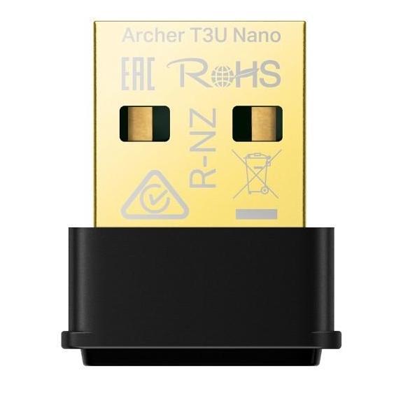 TP-LINK Archer T3U Nano AC1300 Nano Wireless MU-MIMO USB Adapter - T3U