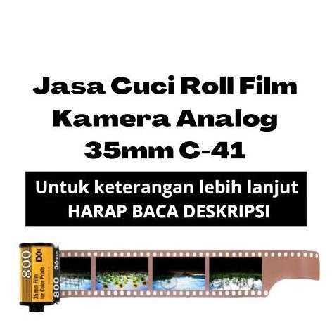 Bst Ready Jasa Cuci Roll Film Kamera Analog 35Mm C-41 Best Seller